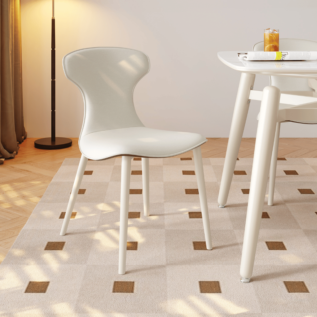 Verilon White Extendable Dining Set