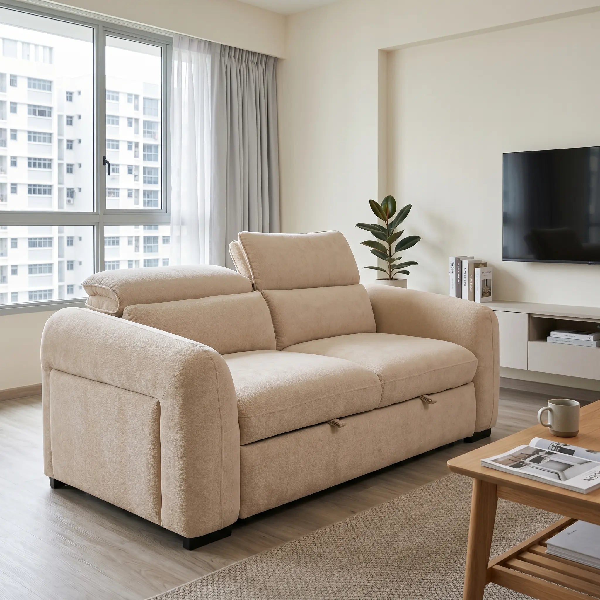 Serenvia Fabric Sofa Bed TH
