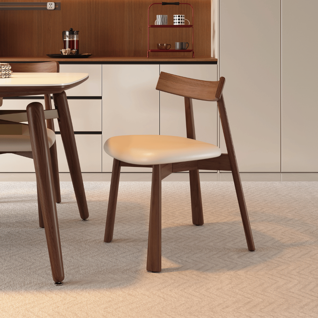Verilon Walnut Extendable Dining Set