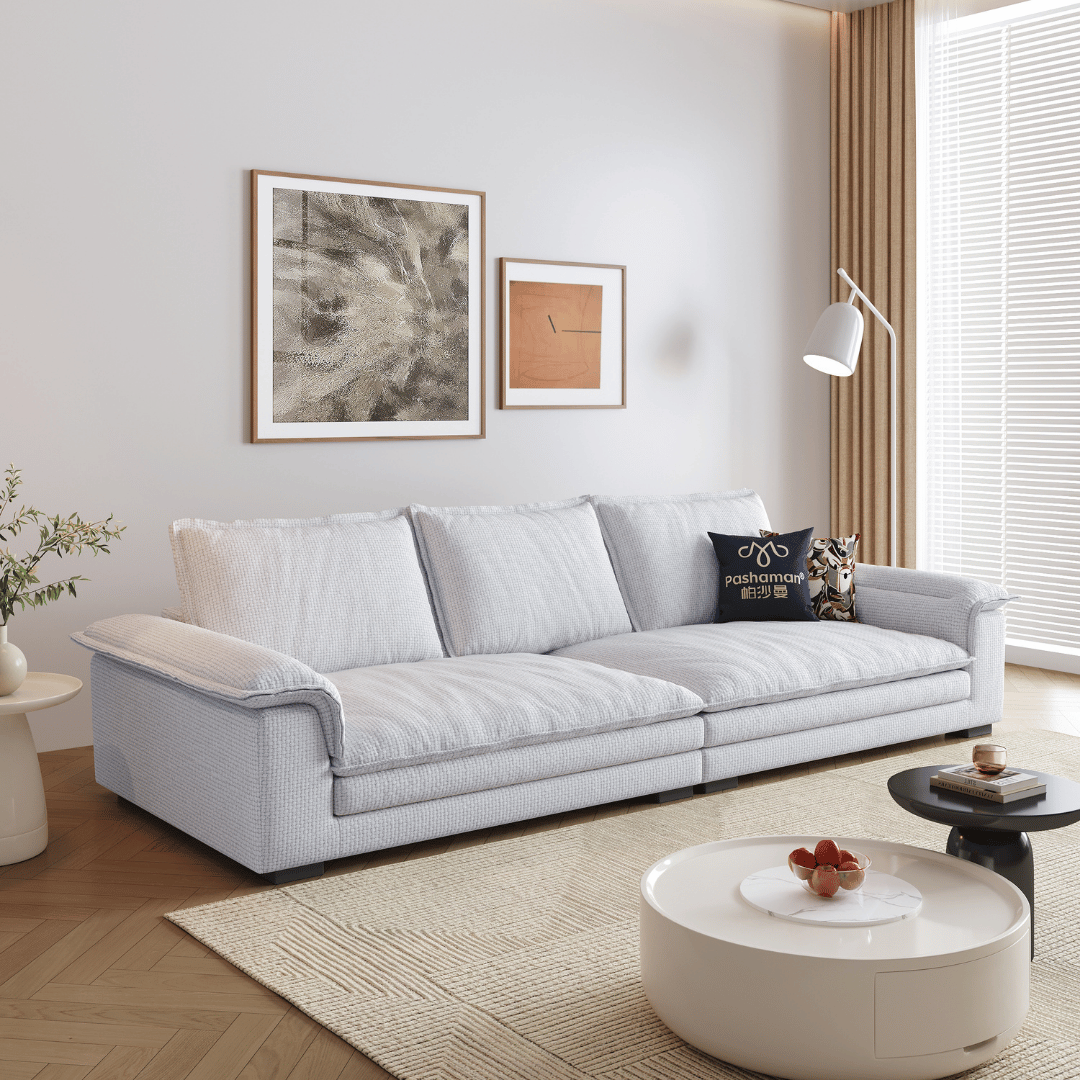 Boane Fabric Sofa (Pet & Friendly & Comes with USB Charger)