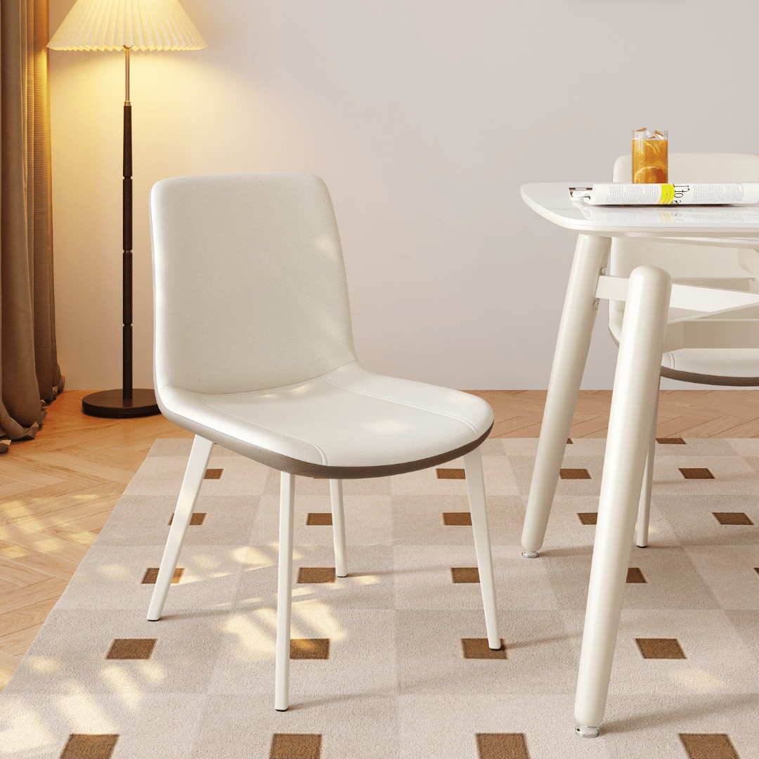 Verilon White Extendable Dining Set