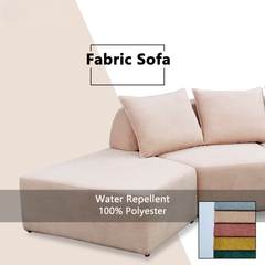 Fiorin Fabric Sectional Sofa (Pet Friendly & Easy Clean)