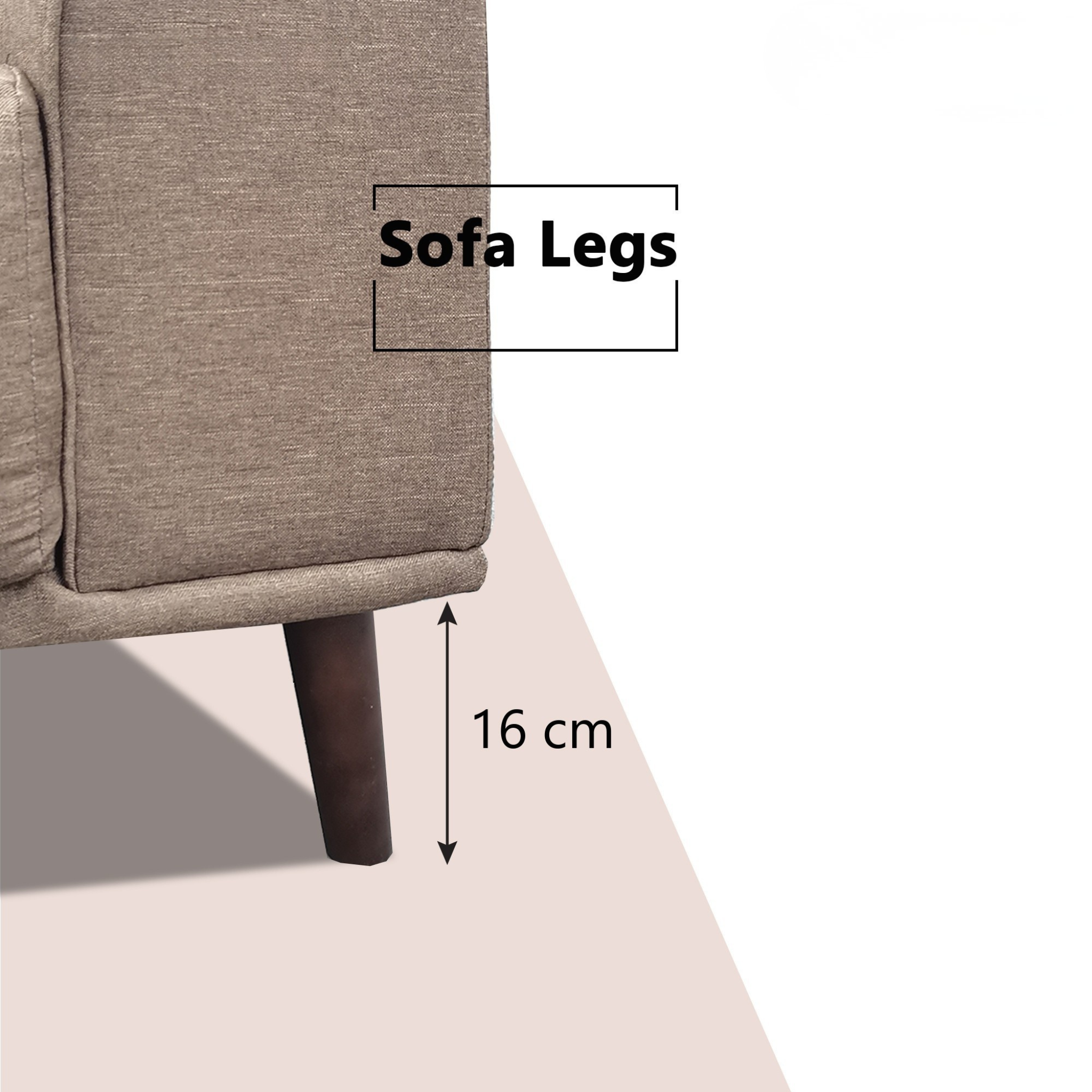 Loric Fabric Sofa (Pet Friendly & Easy Clean)