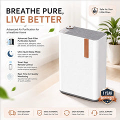 Advanced Dual-Filter Air Purifier
