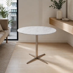 Selvane Round Luxury Stone Side Table