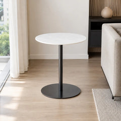 Lunessa Round Luxury Stone Side Table