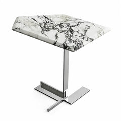 Avenza Geometric Luxury Stone Side Table