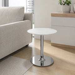 Avelisse Luxury Stone Round Side Table