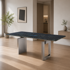 Ravenna Rectangular Luxury Stone Dining Table