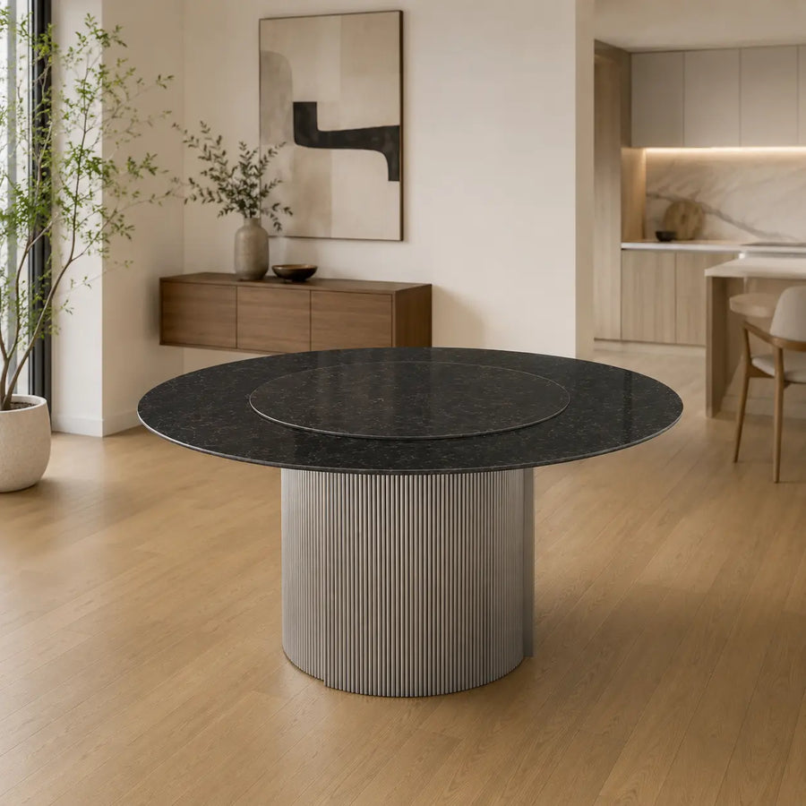 Sienna Round Luxury Stone Dining Table