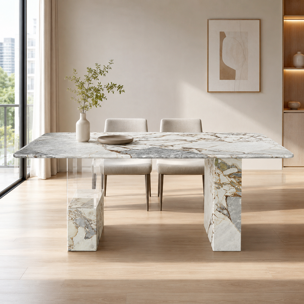 Aurevessa Pandora Luxury Stone Dining Table