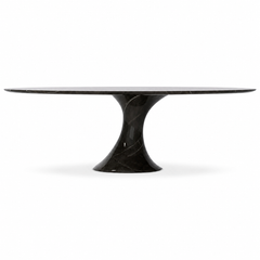 Orvieto Elliptical Luxury Stone Dining Table