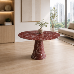 Ravenna Round Luxury Stone Dining Table