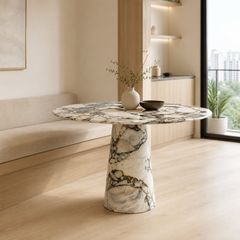 Caldria Round Luxury Stone Dining Table
