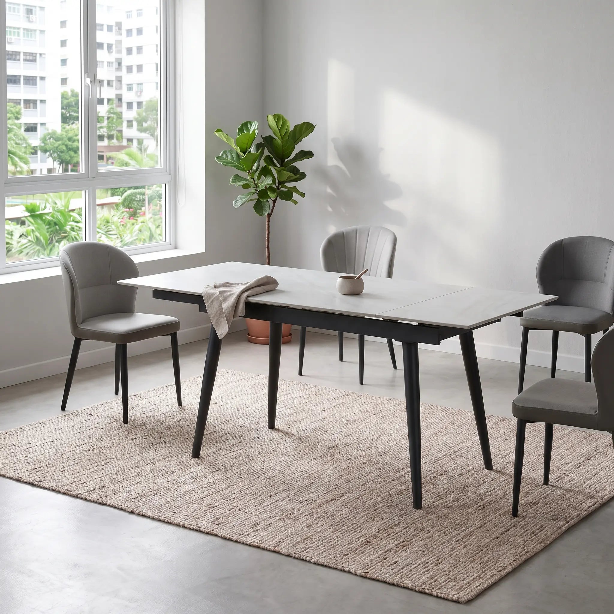 Zenvora Extendable Dining Table