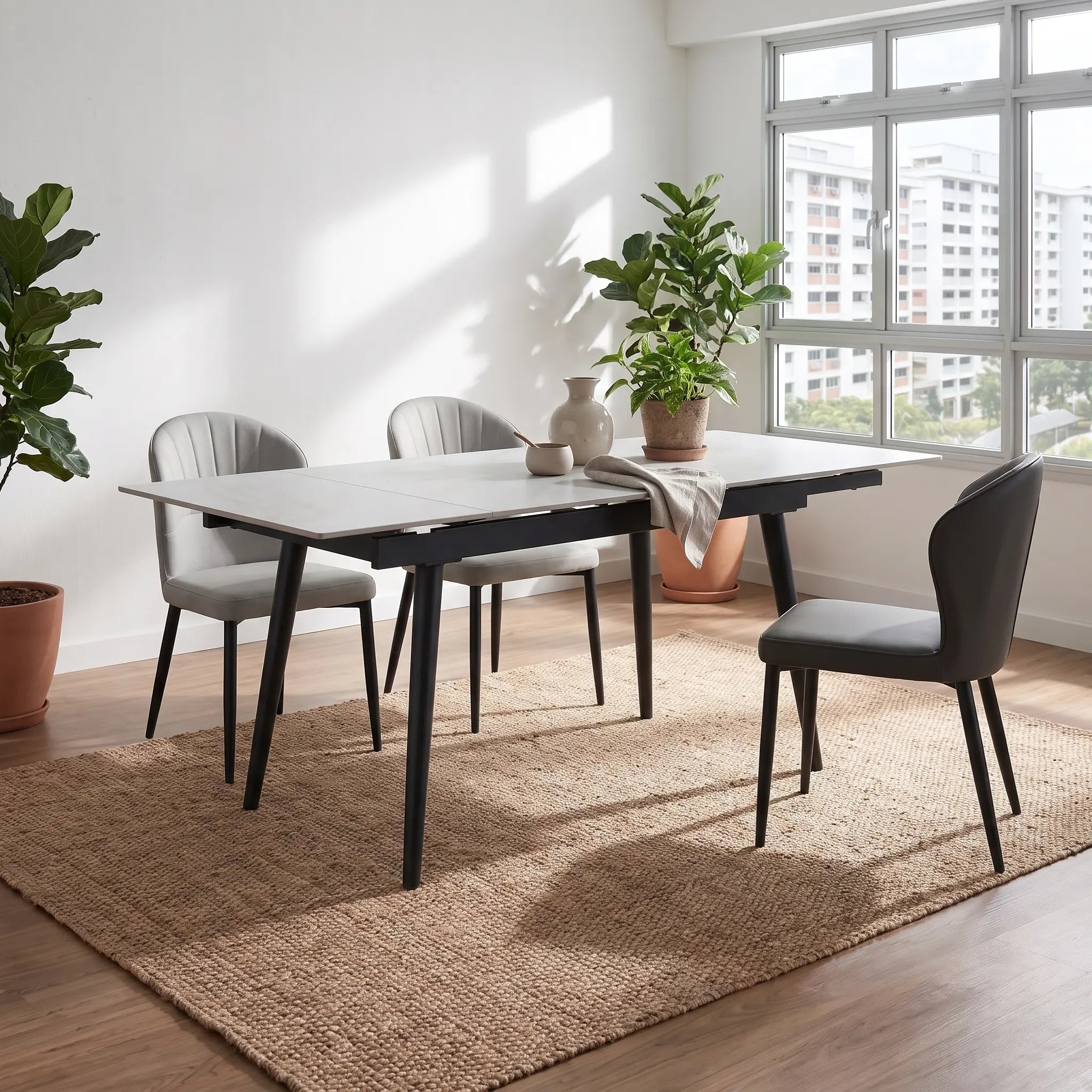 Zenvora Extendable Dining Table