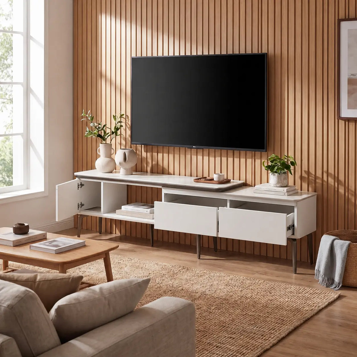 Velano Extendable TV Console