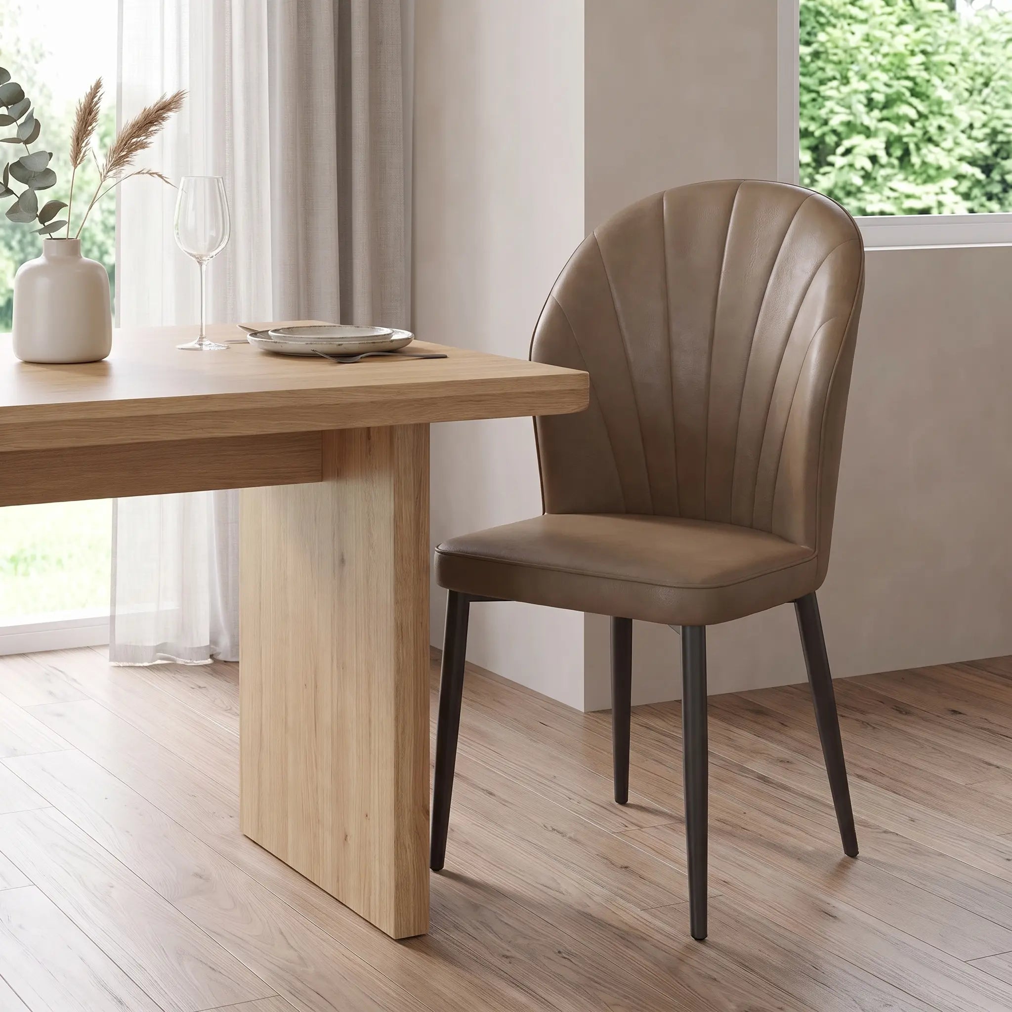 Querella Leather Dining Chair