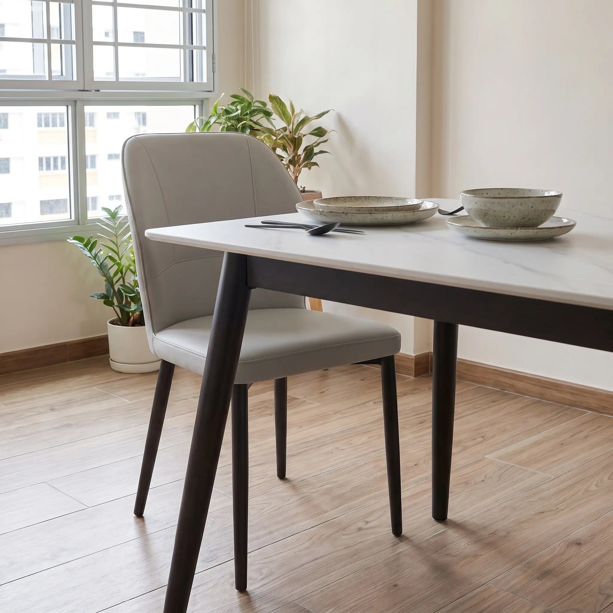 Orviano Leather Dining Chair
