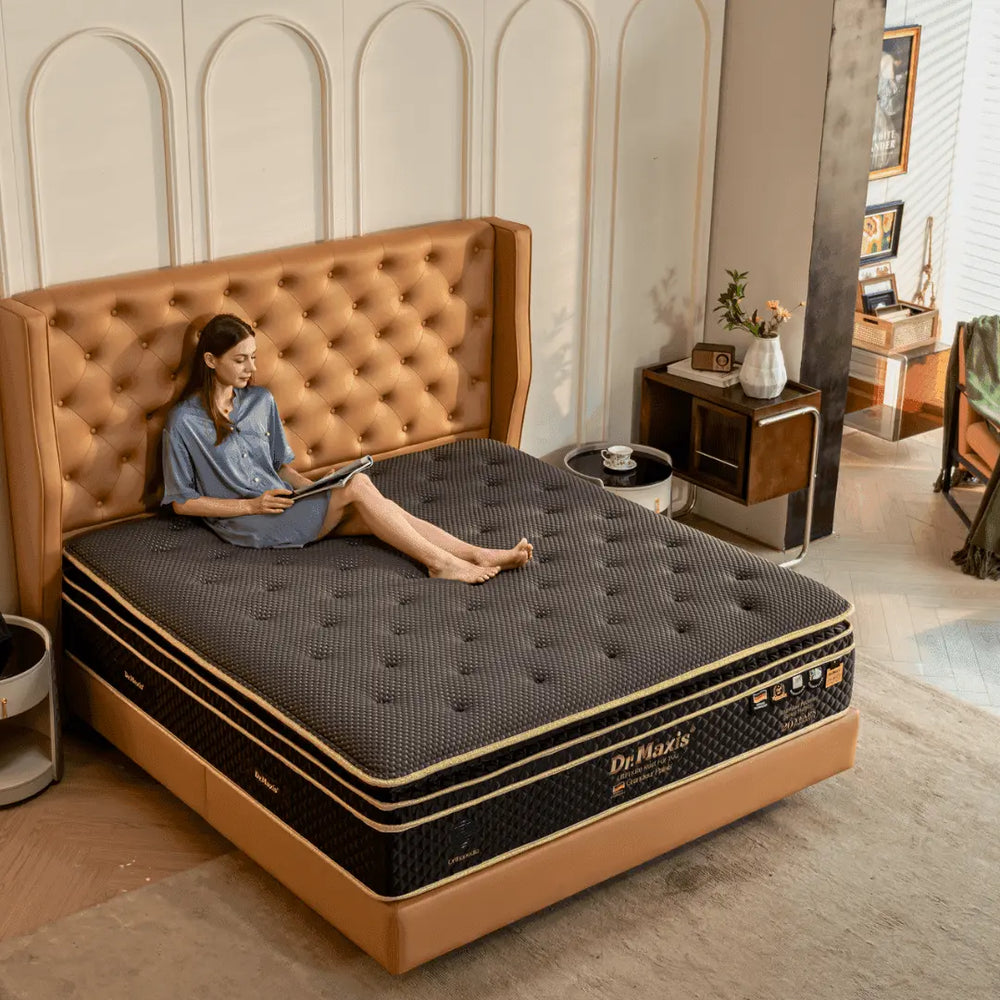 Megafurniture | Dr.Maxis Grandeur Palais 16 Inch Pocketed Spring Mattress | Mattress