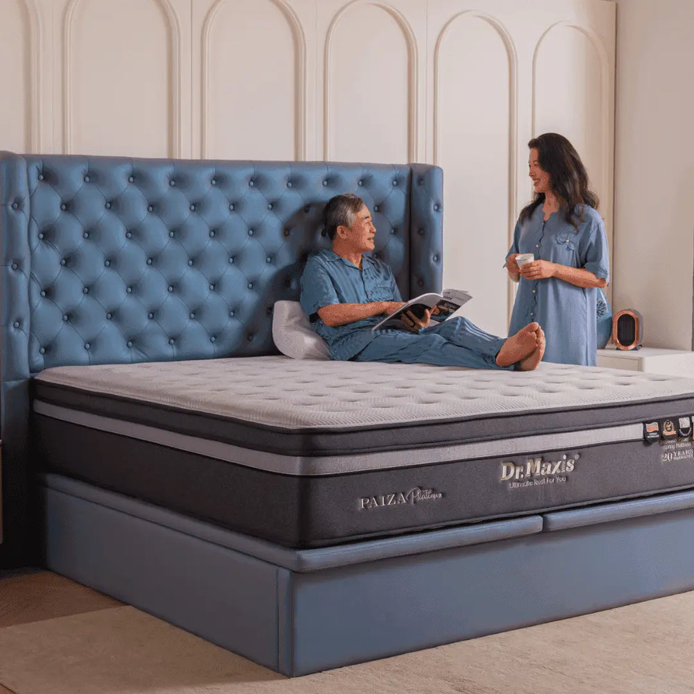 Megafurniture | Dr.Maxis Paiza Platinum 14 Inch Pocketed Spring Mattress | Mattress