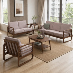 Pryvelle Fabric Wooden Frame Sofa ACE