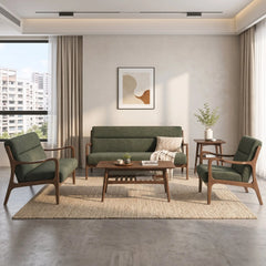 Ysaro Wooden Fabric Sofa ACE