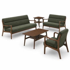 Ysaro Wooden Fabric Sofa ACE