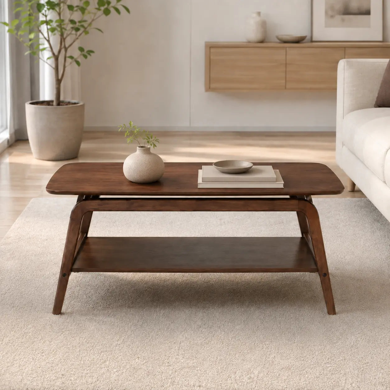 Noresto Wooden Coffee Table (110cm) ACE