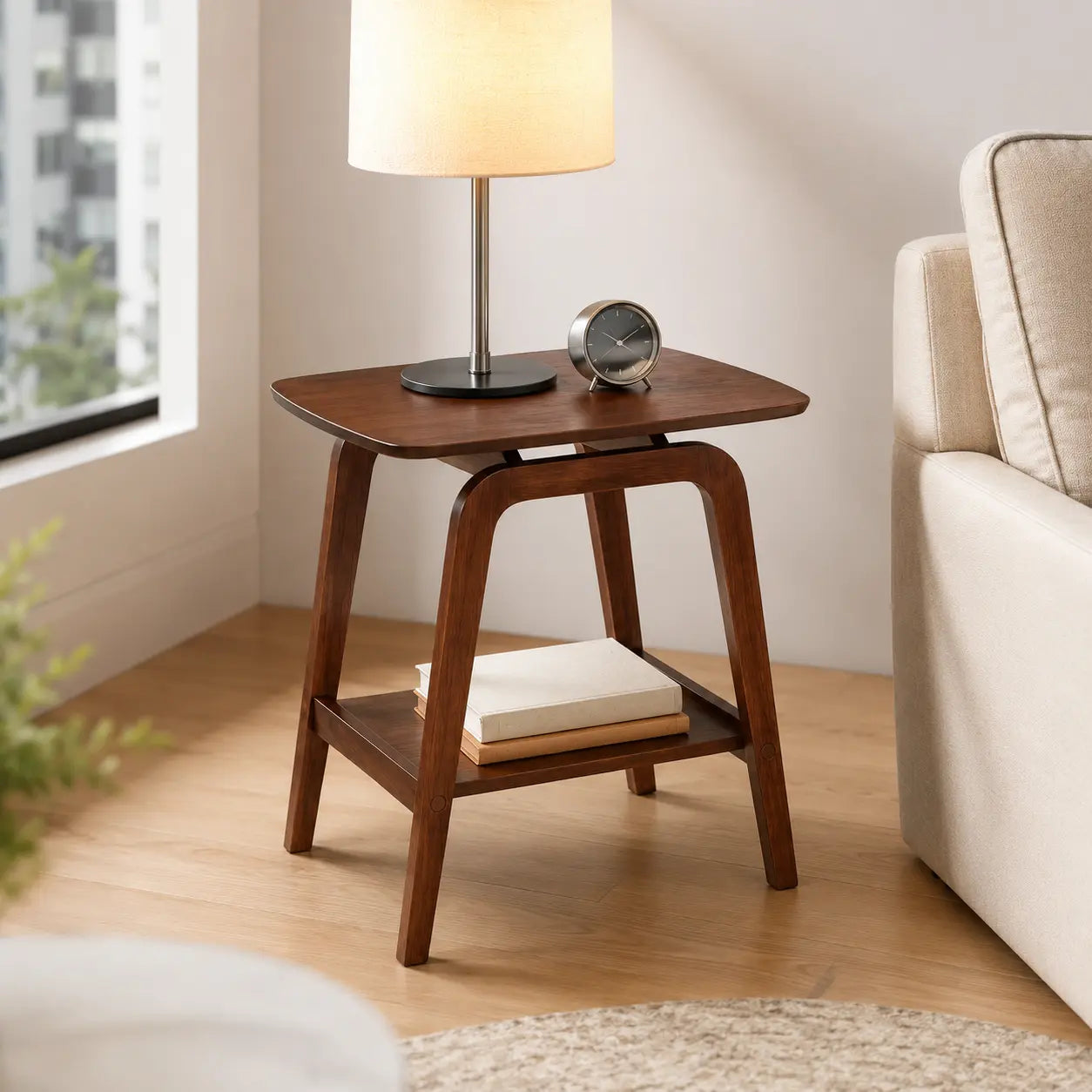 Orsano Wooden Side Table (55cm) ACE
