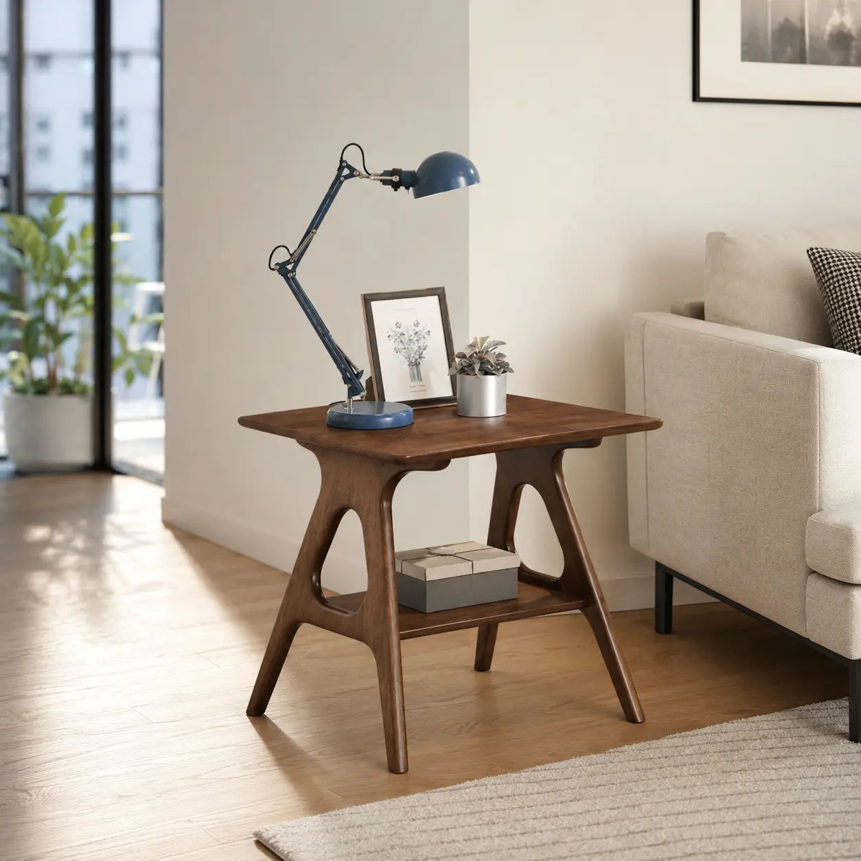 Domarin Wooden Side Table ACE
