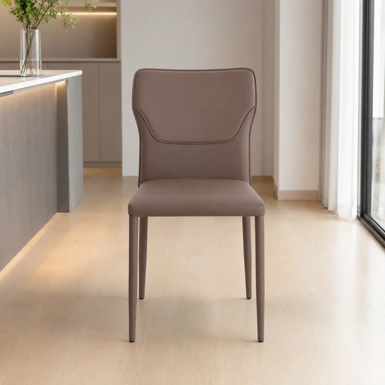 Dalmere Faux Leather Dining Chair ACE