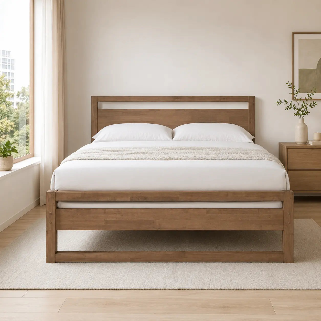 Caldora Wooden Divan Bed Frame ACE