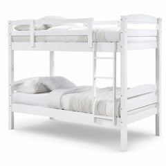 Korven White Wooden Double Decker Bed ACE