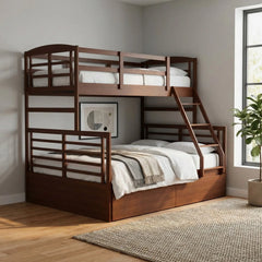 Mardelle Wooden Double Decker Bed Frame ACE