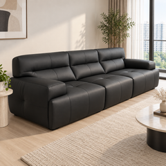 Mireque Leather Sofa