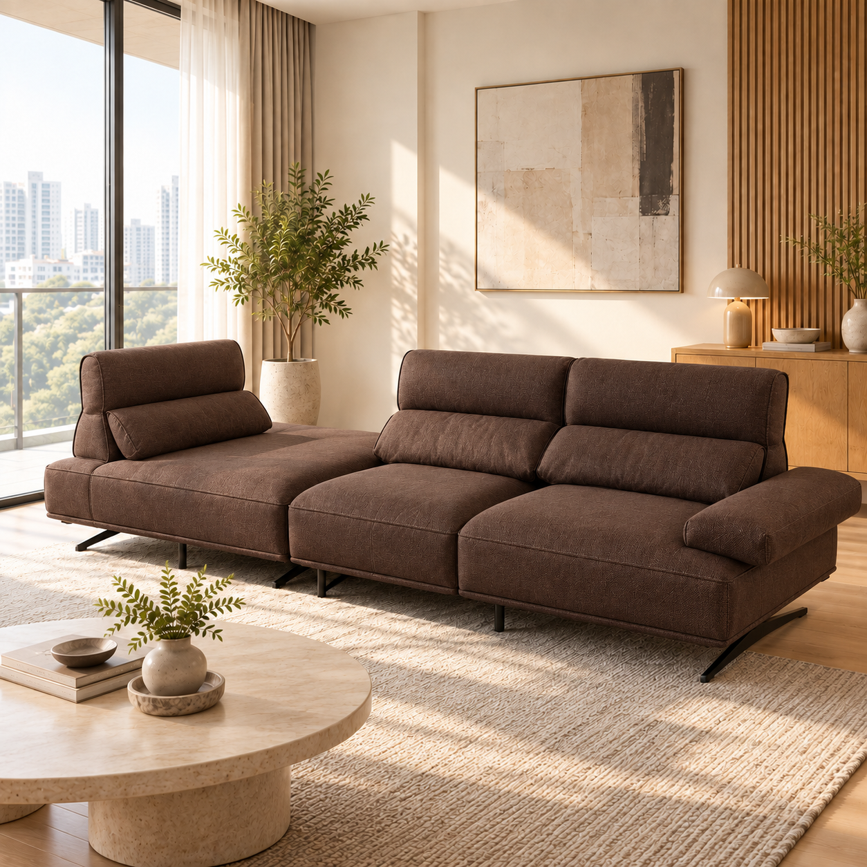 Vassaro Fabric Sofa
