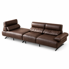 Vassaro Leather Sofa
