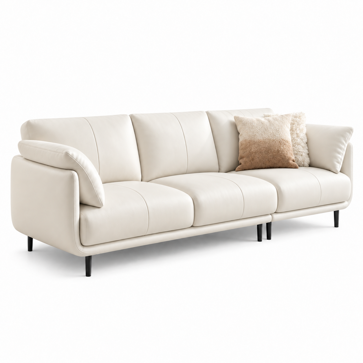 Zerique Leather Sofa