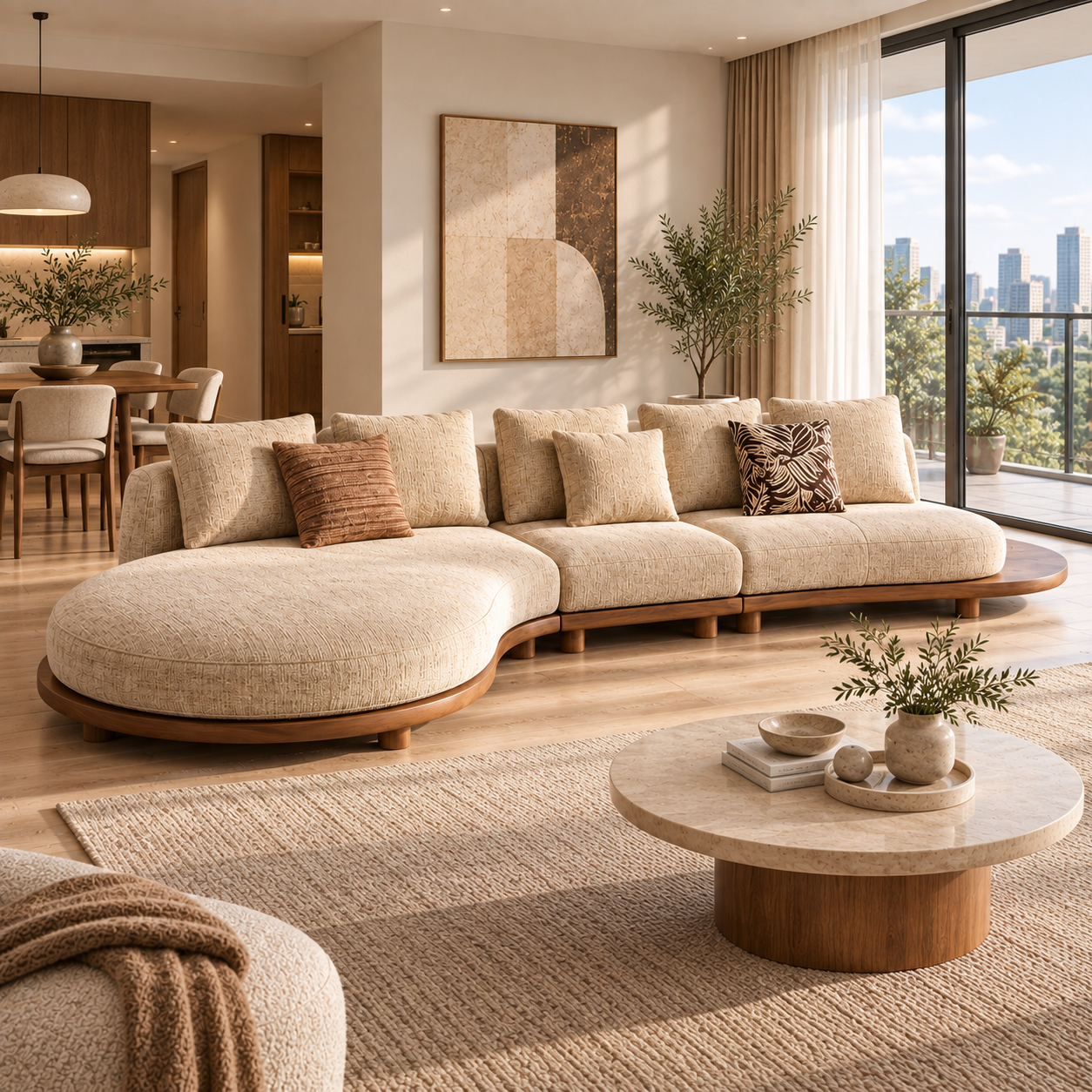 Karelin Fabric Sofa