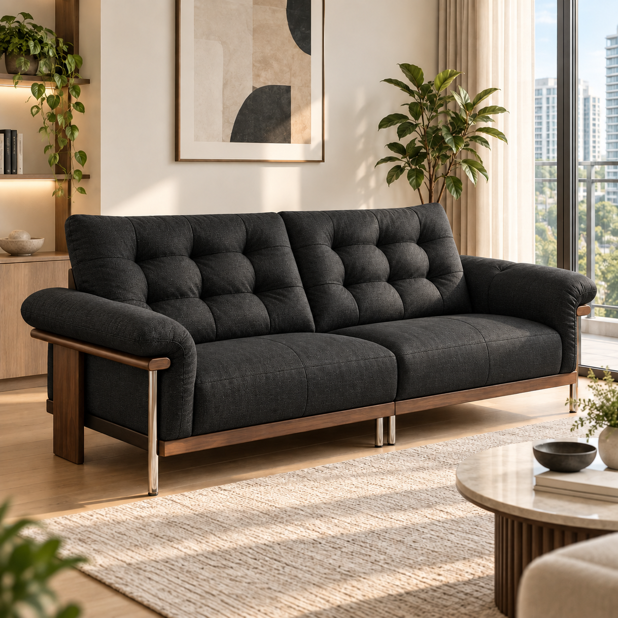 Mavique Fabric Sofa