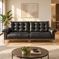 Mavique Leather Sofa