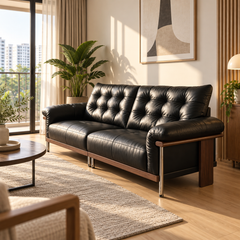 Mavique Leather Sofa