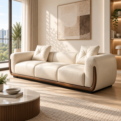 Nerano Genuine Leather Sofa