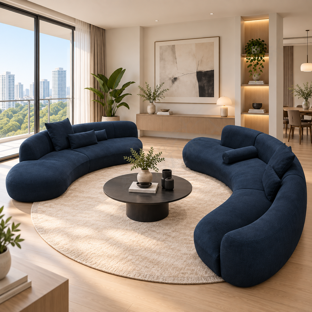 Bresque Fabric Sofa