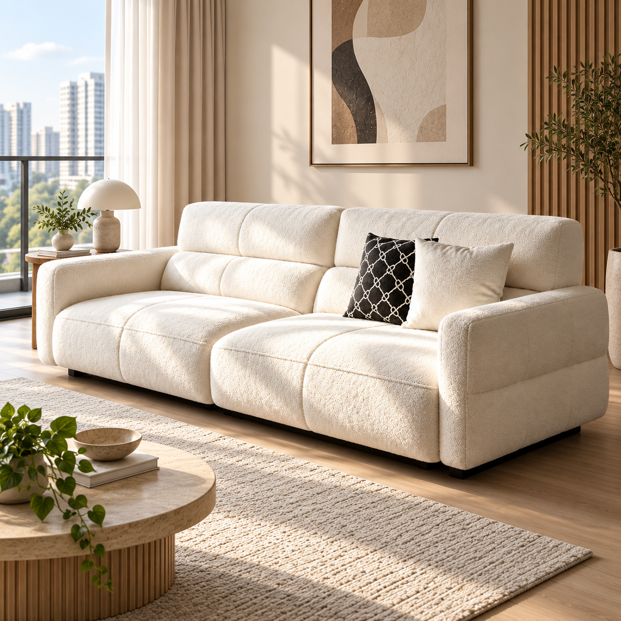 Dervane Fabric Sofa