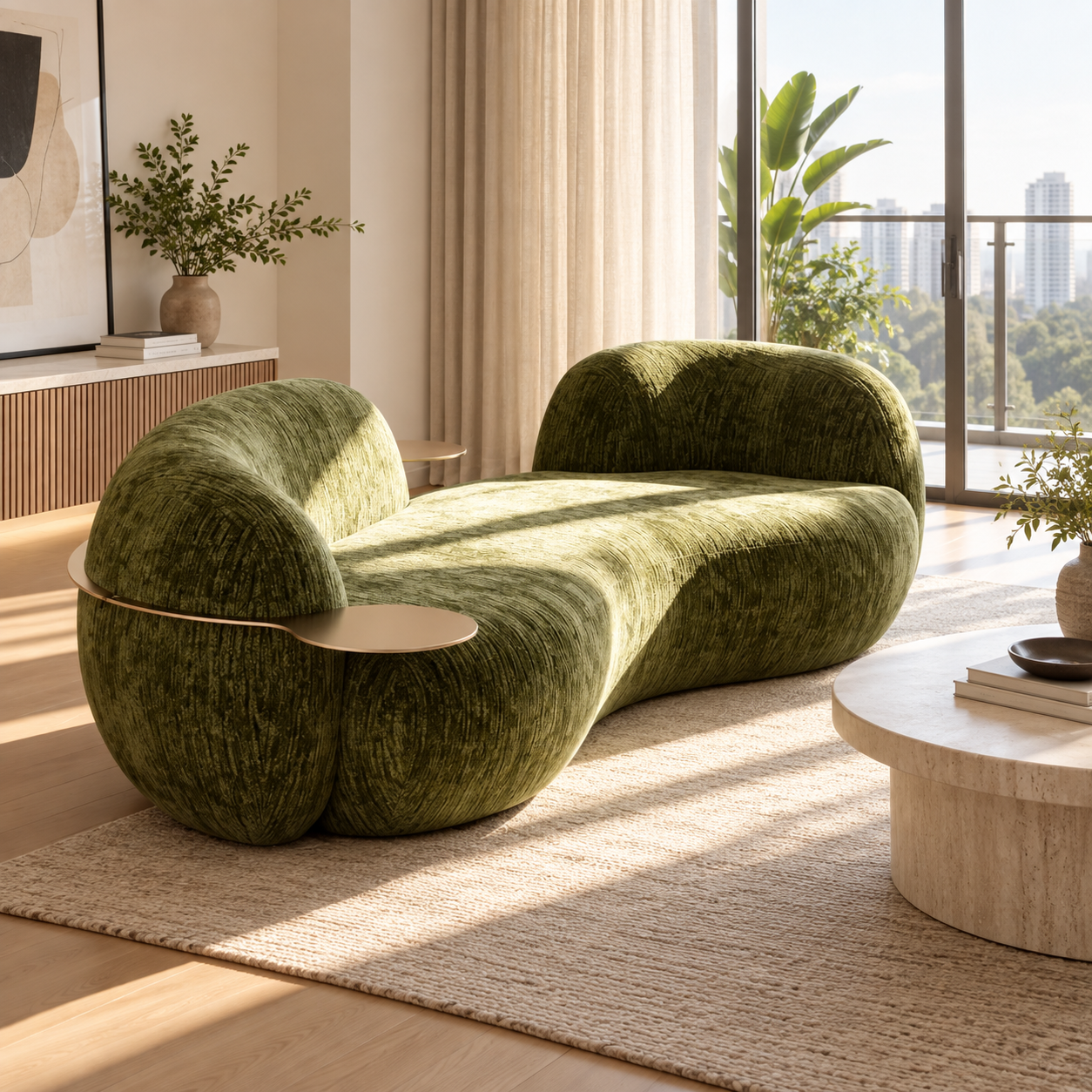 Falerque Fabric Sofa