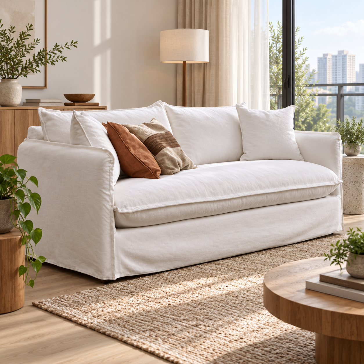 Lostrane Fabric Sofa