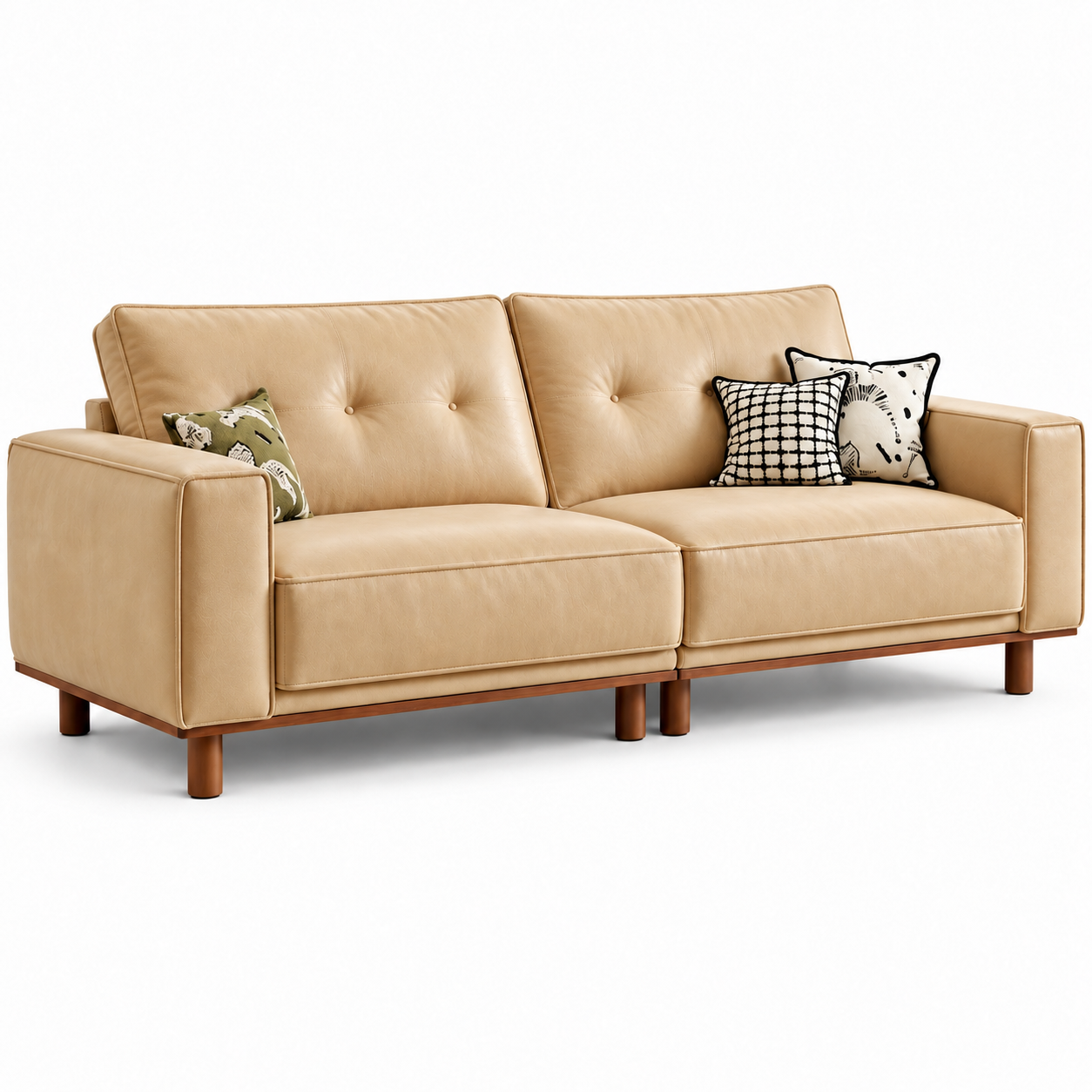 Ordelin Leather Sofa