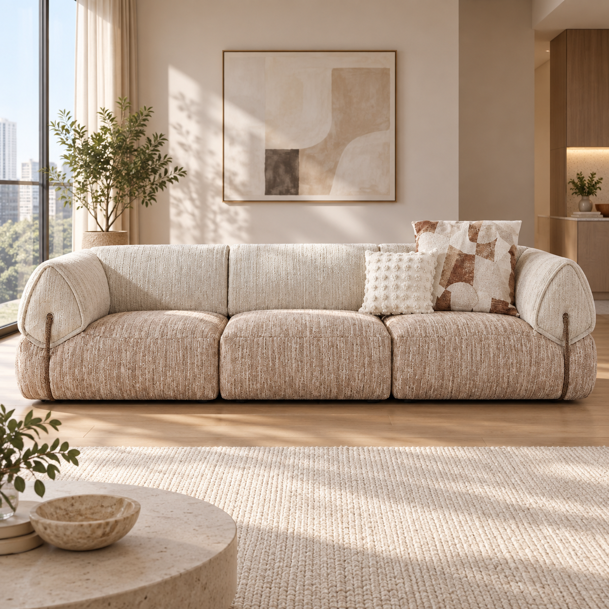 Ressano Fabric Sofa